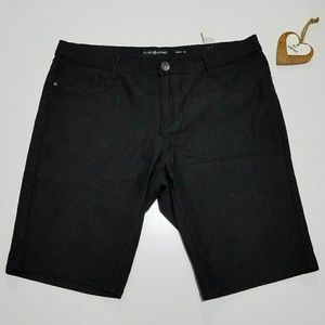 High rise plus size bermuda shorts